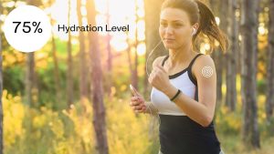 running, hydration
