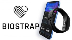biostrap wristbands for health monitoring with biostrap logo