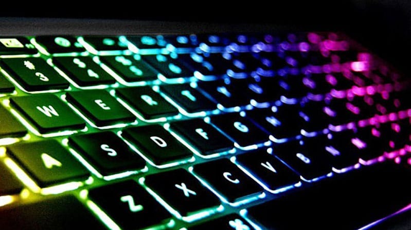 keyboard, backlighting, colors