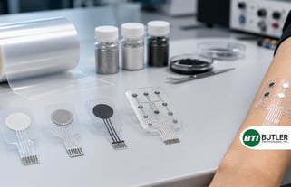 Types of Electrodes Used in Printed Biometric Sensors