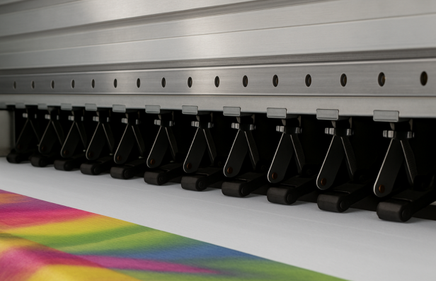 Digital printing machine with colorful output