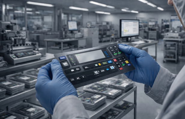 Graphic overlay quality inspection in a factory enviornment