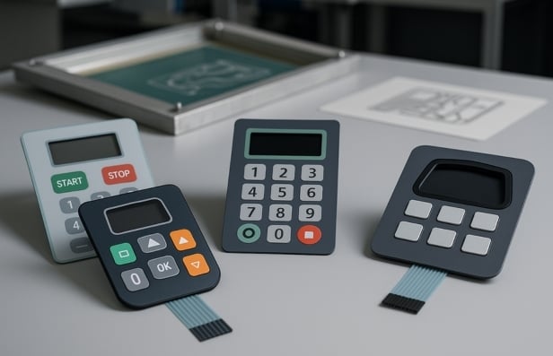 Different membrane keypads are designed for various industries