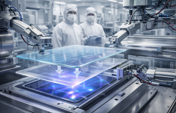 Touch panel cleanroom assembly