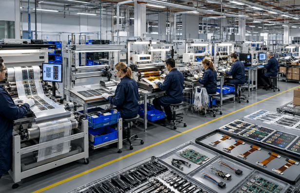 Value-added assembly process from fabrication through testing and packaging