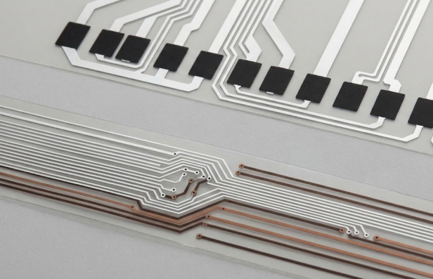 Membrane switch bottom circuit design