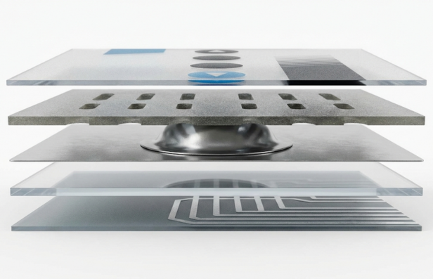 Membrane switch layer construction