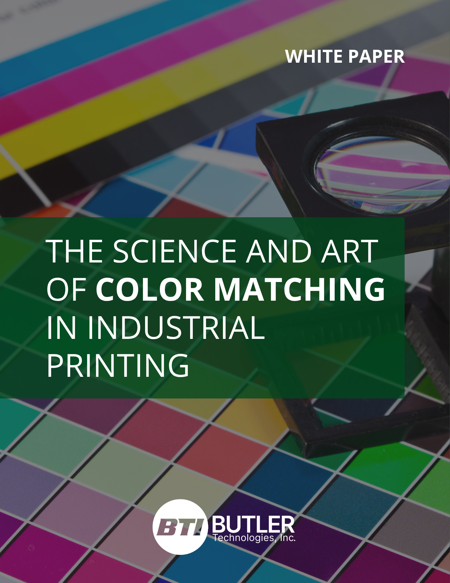 Color Matching White Paper Cover Image