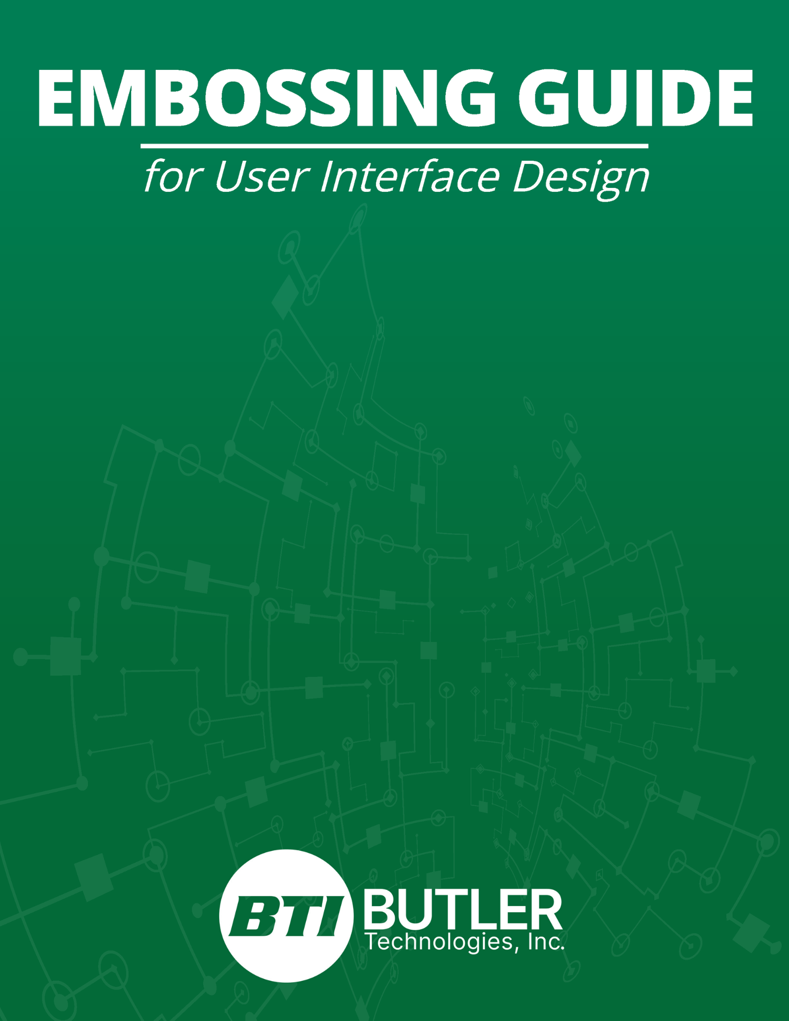 BTI Embossing Guide Cover Image